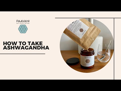 Organic Ashwagandha Powder | Traditional Ayurvedic Herb | PAAVANI Ayurveda