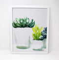 Succulent Art Print | Set of 4 | 11” × 14” | Shelby Kregel