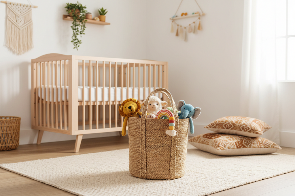 Kata Basket with handle - Natural
