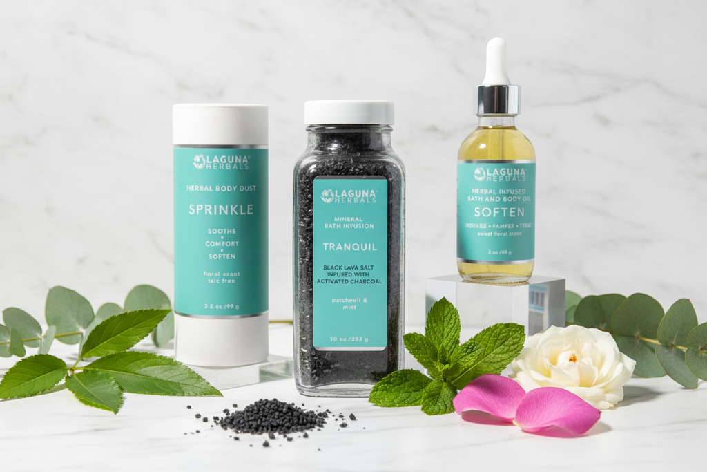 Activated Charcoal Detox Bath Set