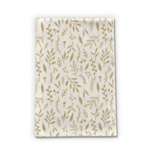 Заредете изображение във визуализатора на галерията – Gold Falling Leaves Tea Towel
