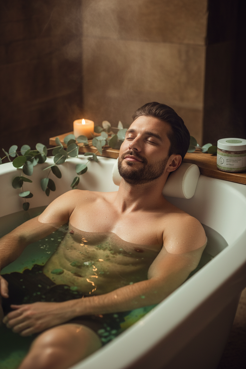 Natural Eucalyptus Bath Salts