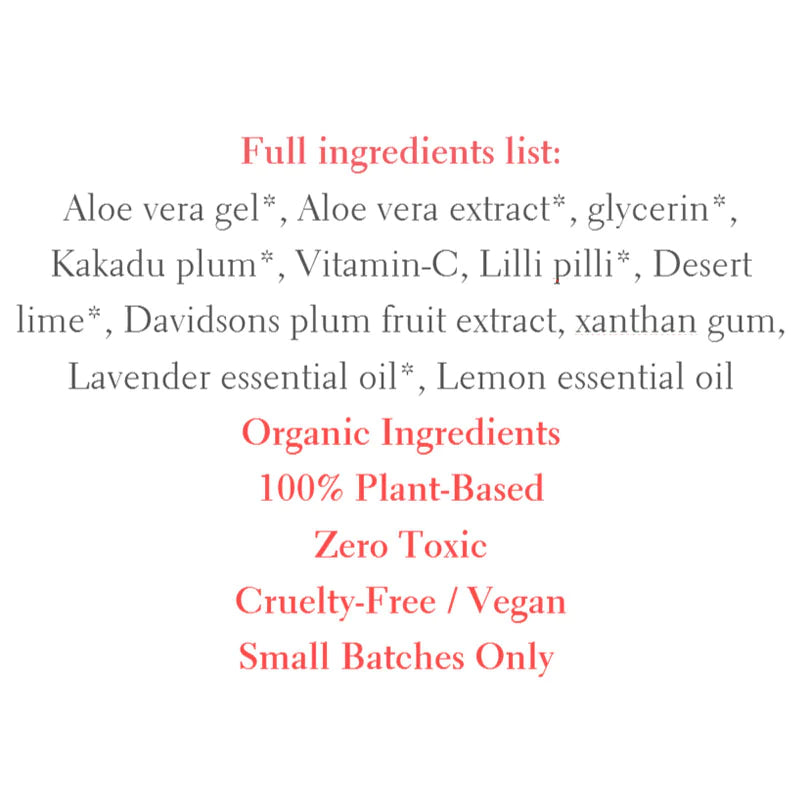 Bright Day Vitamin C Serum | Kakadu Plum | Organic Australian Botanicals | 30g