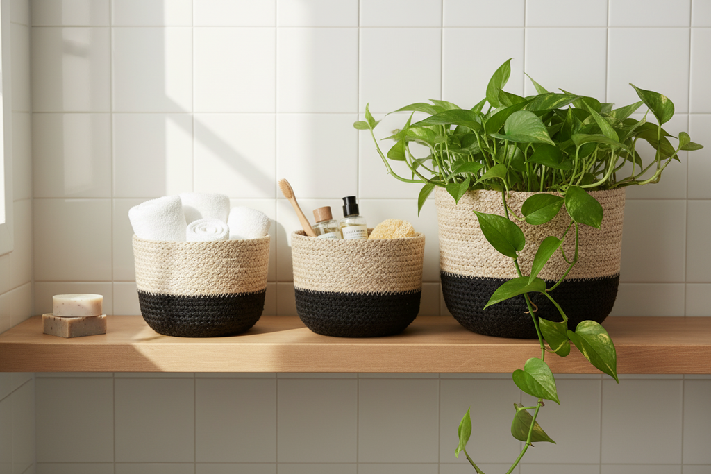 Naiya Jute Storage Basket
