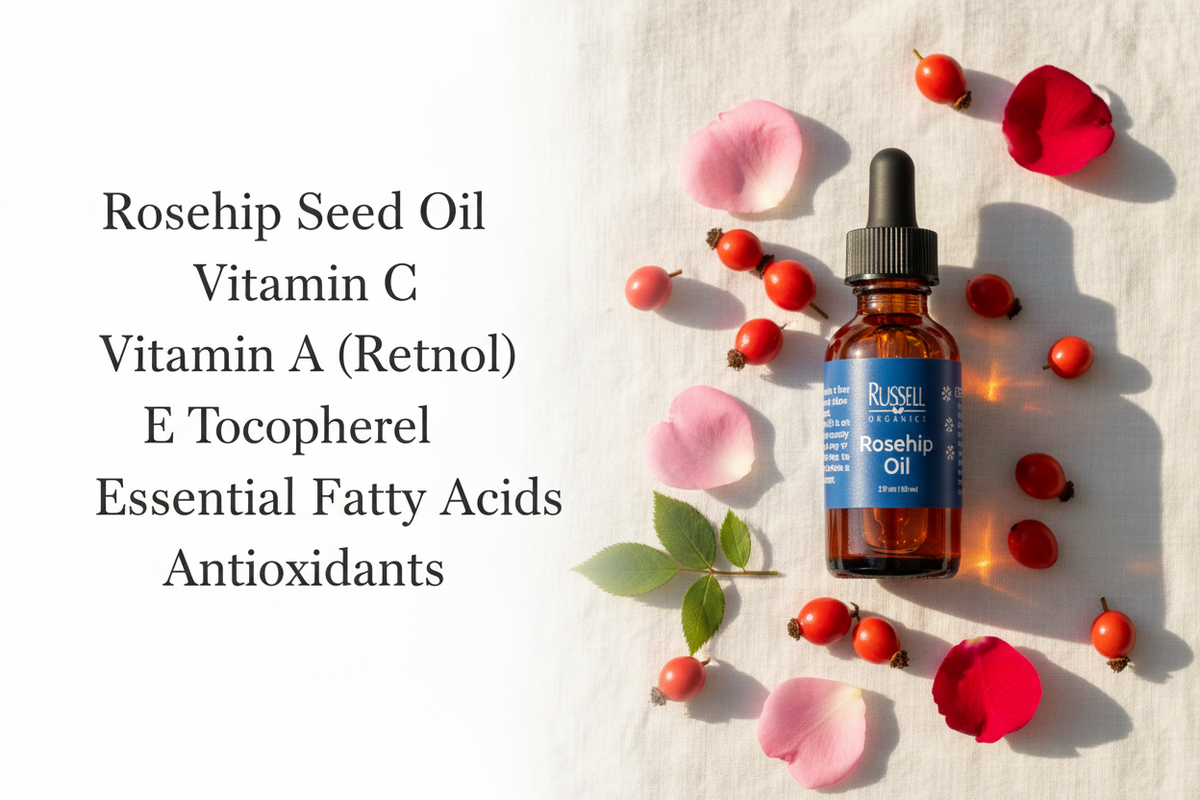 Rosehip Oil | Pure Cold-Pressed Organic | 2 fl oz