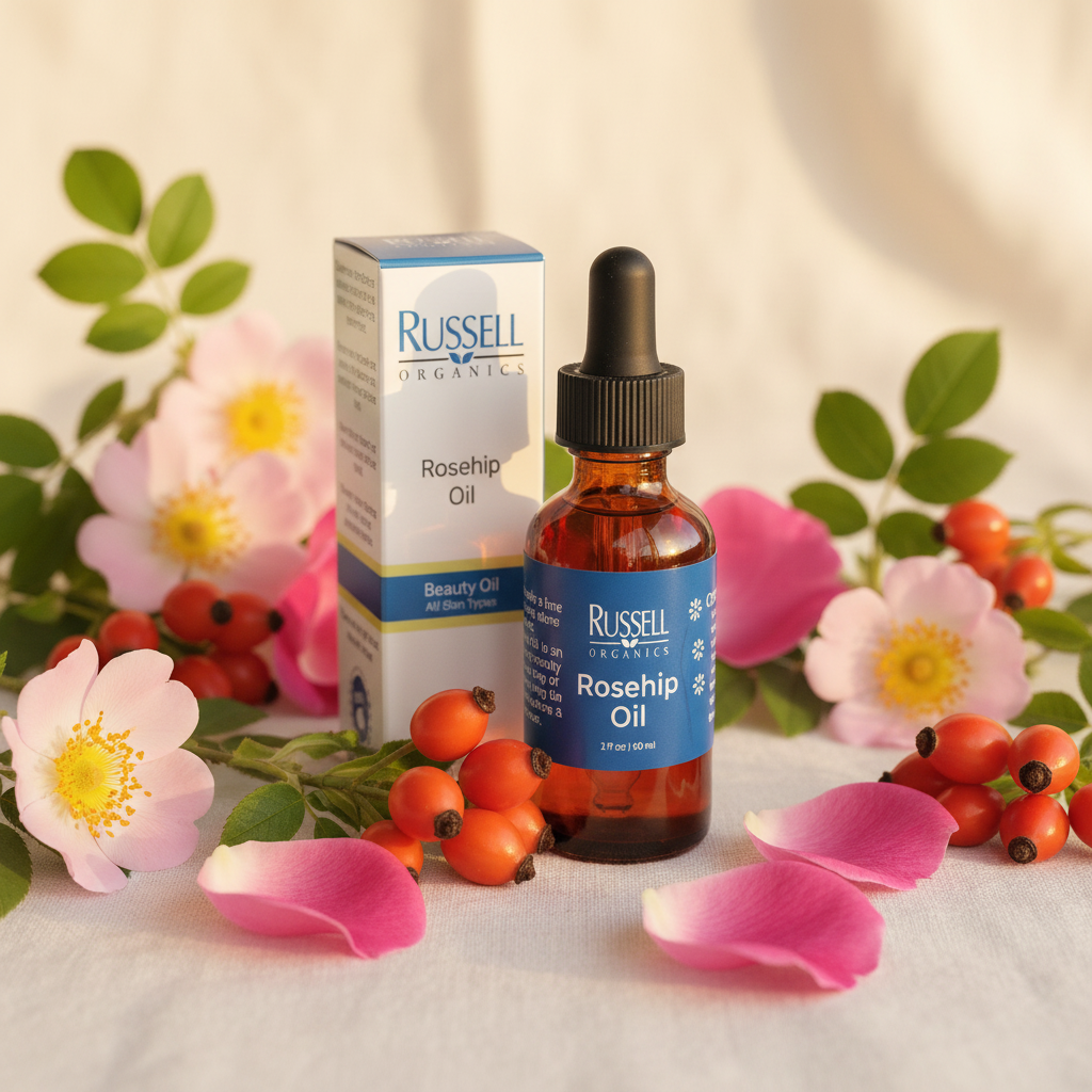 Rosehip Oil | Pure Cold-Pressed Organic | 2 fl oz