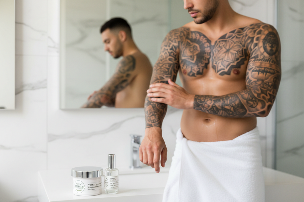 Apothecary Luxury Scent Gift Set | Perfumed Body Cream 7 oz + Fragrance Oil 2 fl oz | 4 Signature Scents