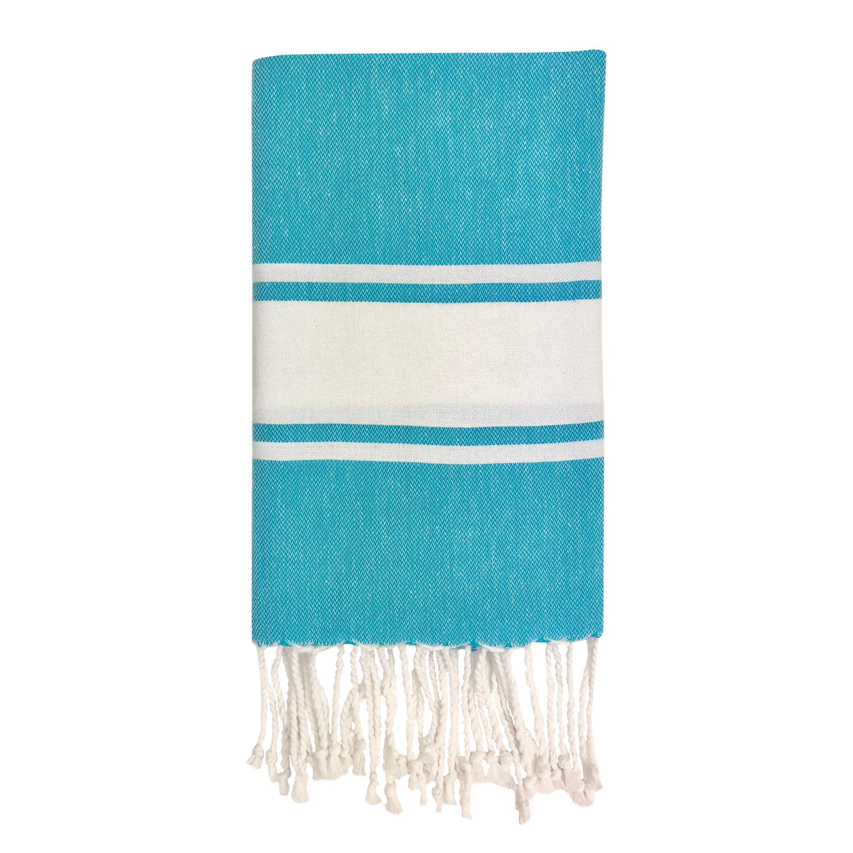 Essential Stripe Turkish Hand Towel | 43” × 22” | 100% Turkish Cotton | SLATE + SALT