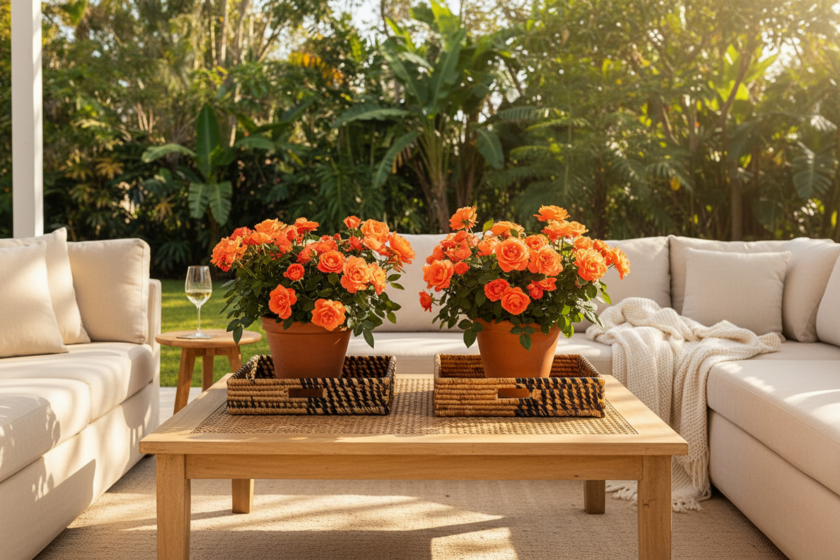 Parker Banana Leaf Tray | Handwoven Rattan & Banana Leaf | Natural & Black | Medium & Grand