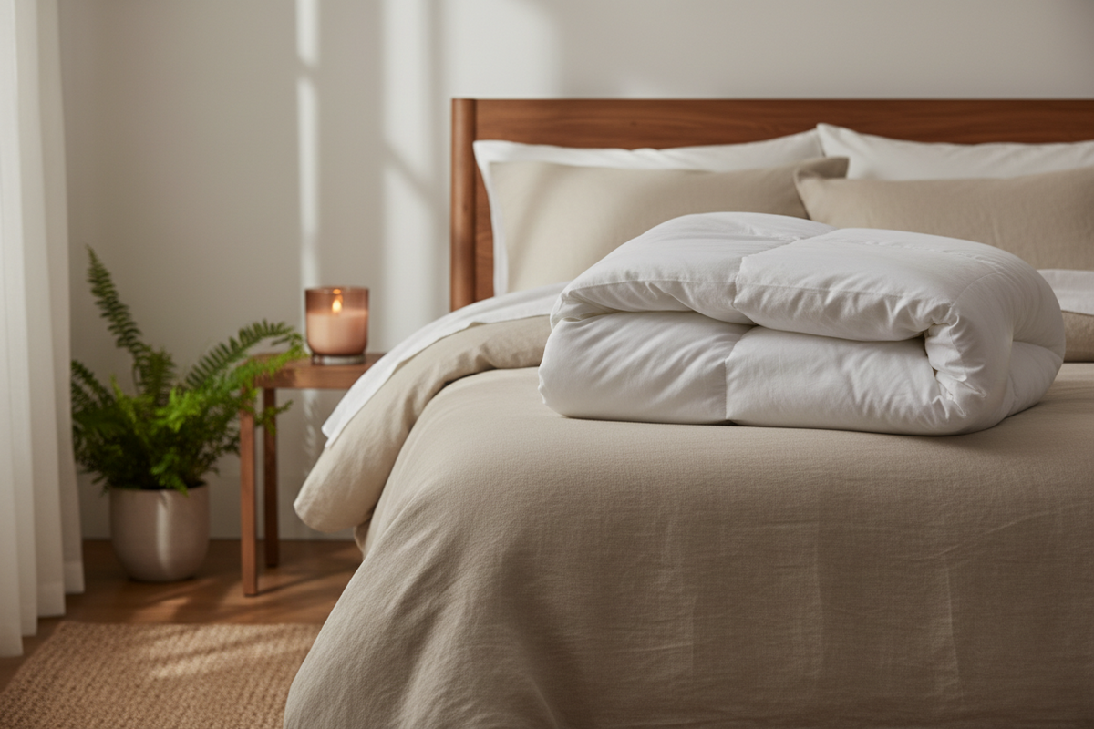 White Goose Down Comforter