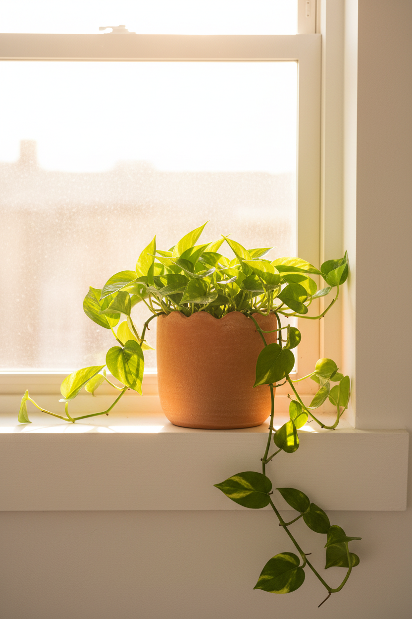 Wavy Terracotta Planter | Scallop Rim | Handcrafted | Honduras | Meso Goods | Large