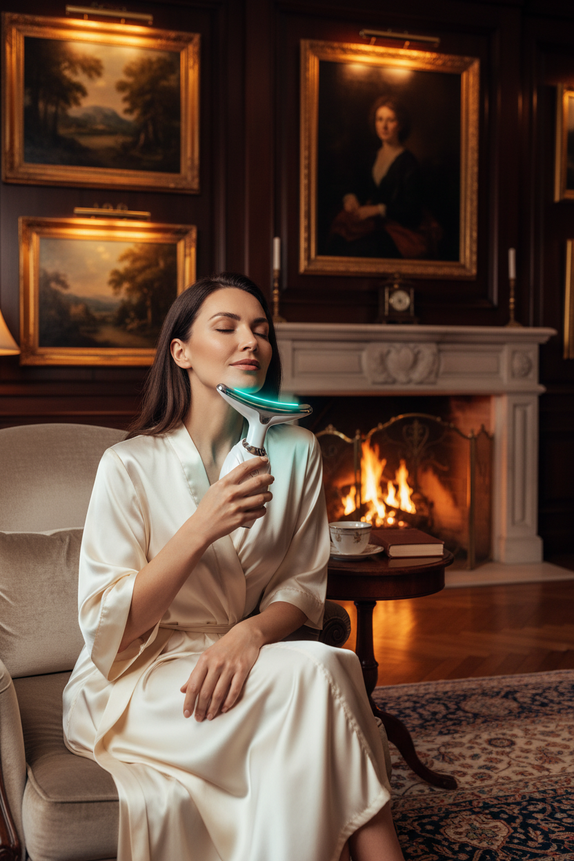 Neck & Face Lifting LED Therapy Device